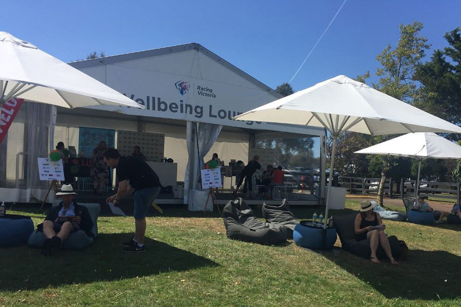 Wellbeing Lounge for Horse Event